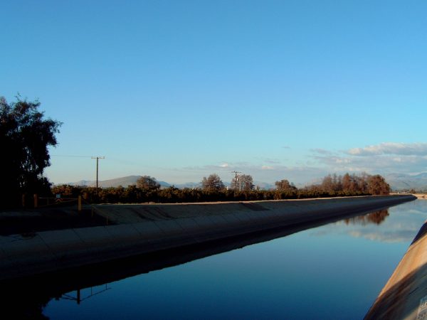 A canal in San Joaquin Valley is shown. Voters will decide on a $8.9 billion water bond.