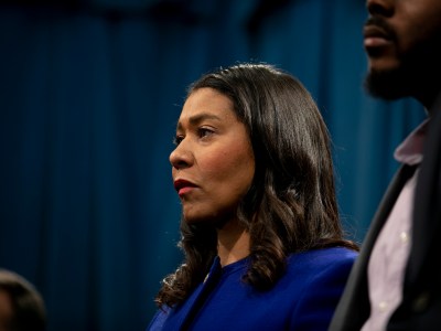 San Francisco Mayor London Breed in Sacramento on March 9, 2020. Photo by Anne Wernikoff for CalMatters