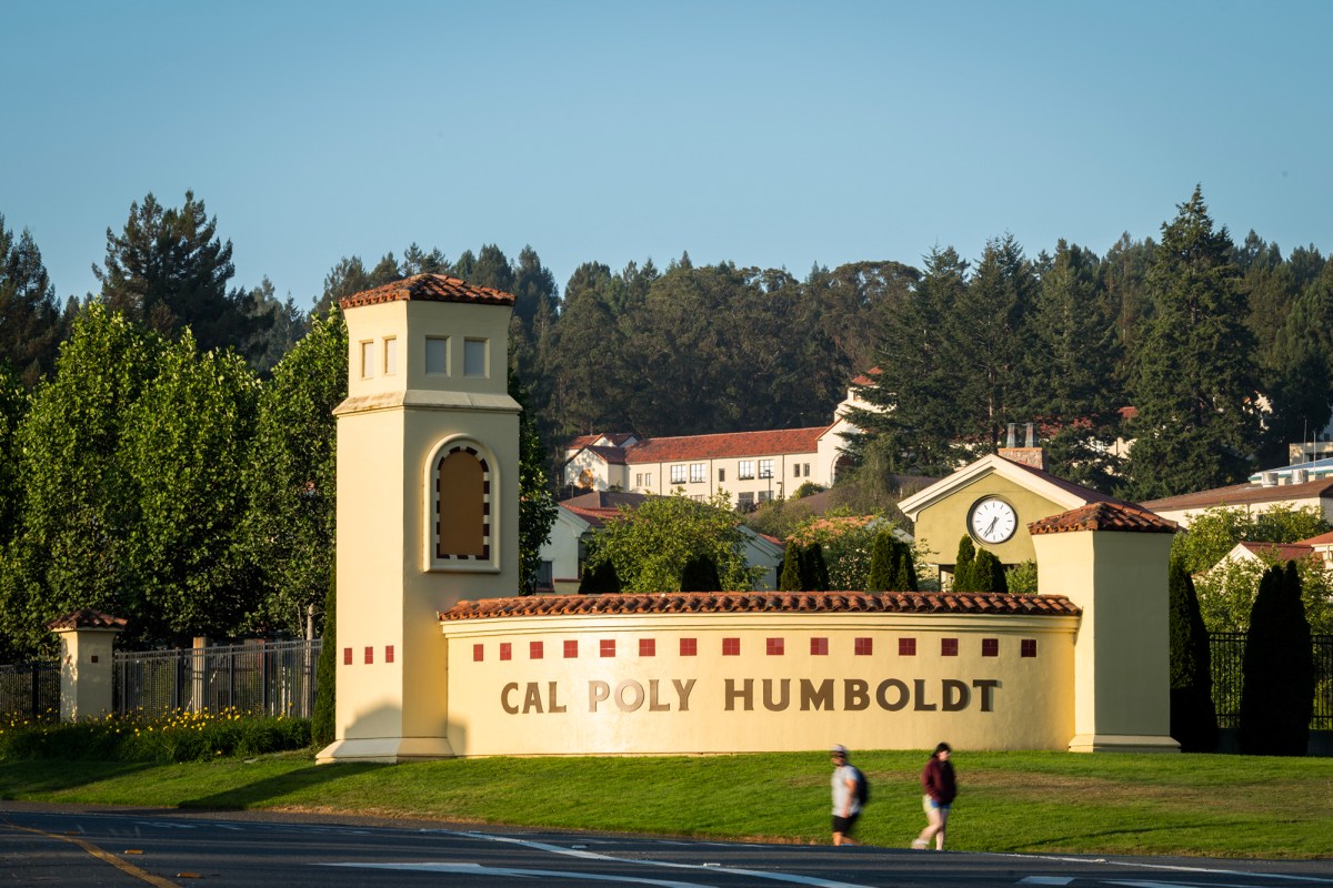 The Cal Poly Humboldt campus on Sept. 6, 2022. Photo via Cal Poly Humboldt
