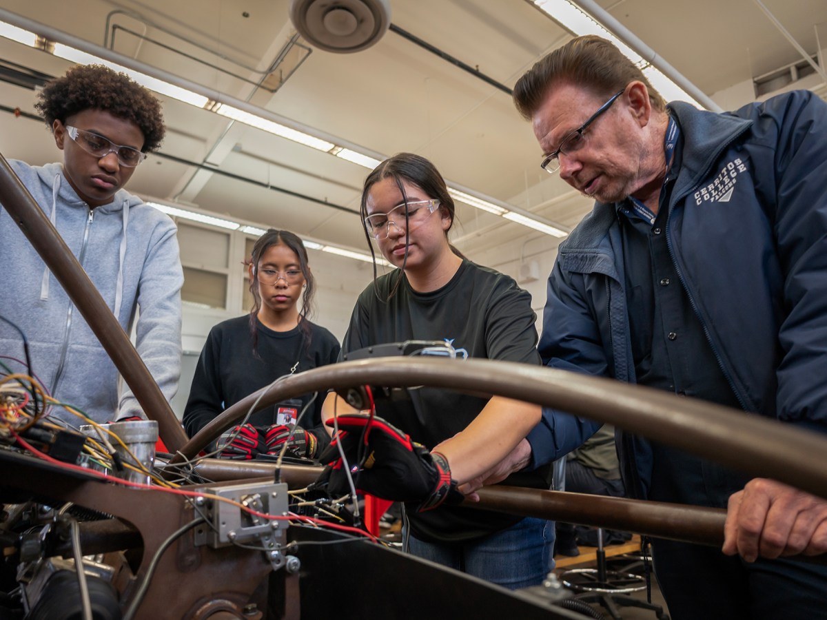 California teens earn a lot more than cash and college credits as they learn to fix cars