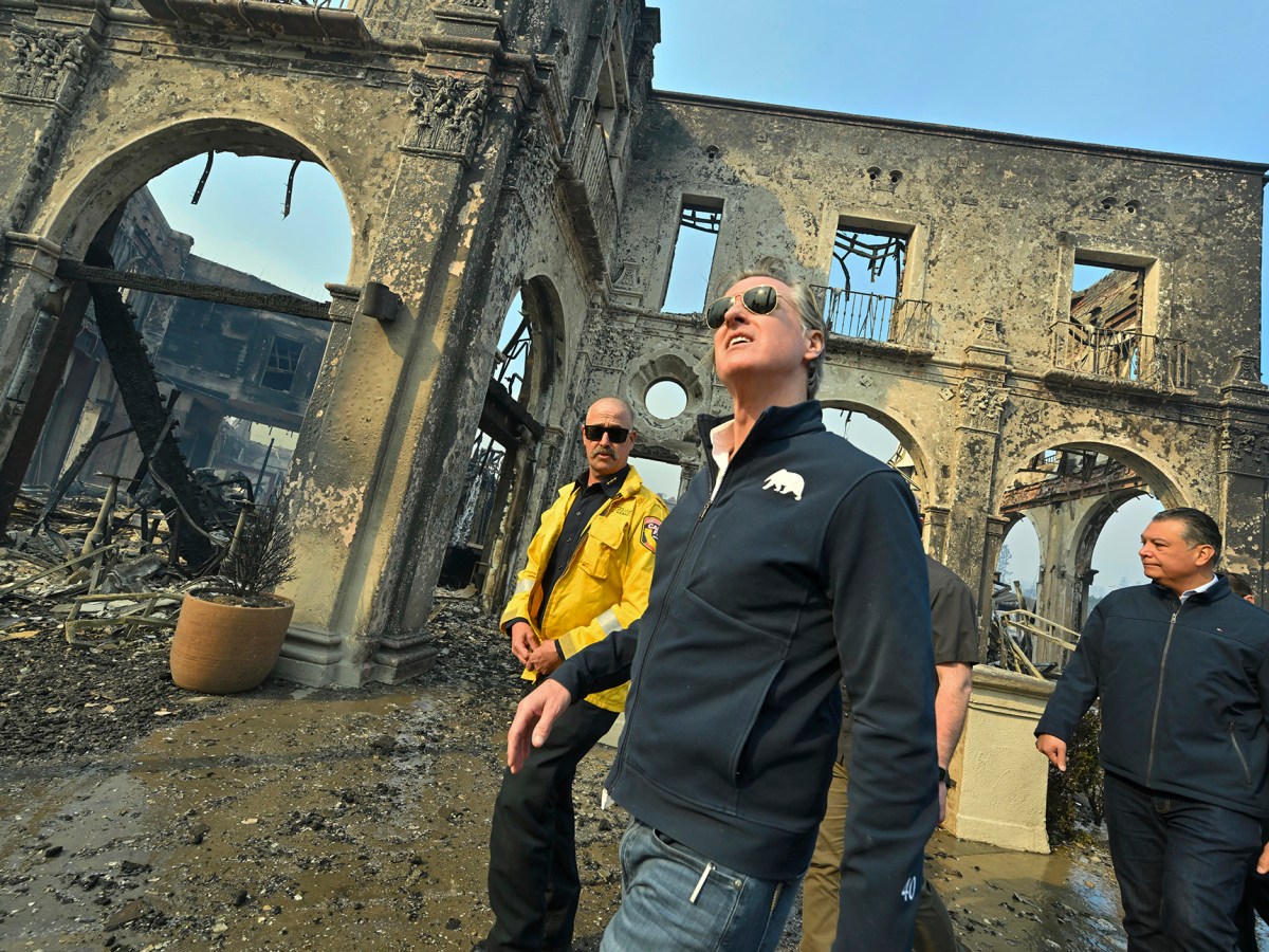 Politicians rise or fall on disaster response. The LA fires are Gavin Newsom’s big test